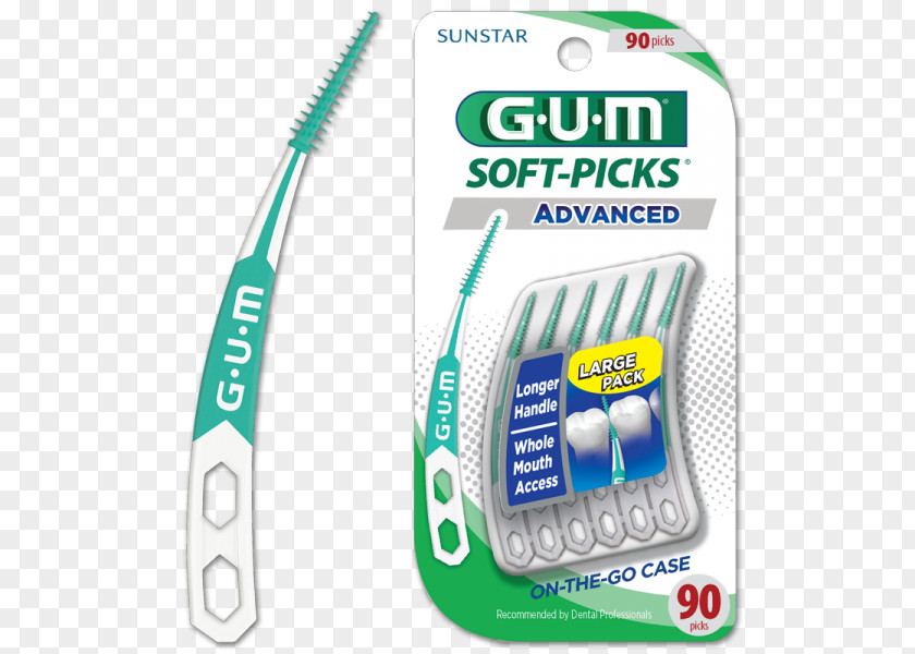 Dental Medical Equipment GUM Soft-Picks Toothbrush Accessory Gums Dentistry PNG