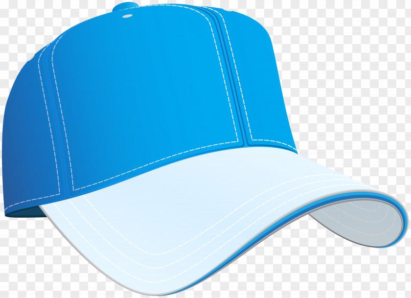 Electric Blue Headgear Hat Cartoon PNG