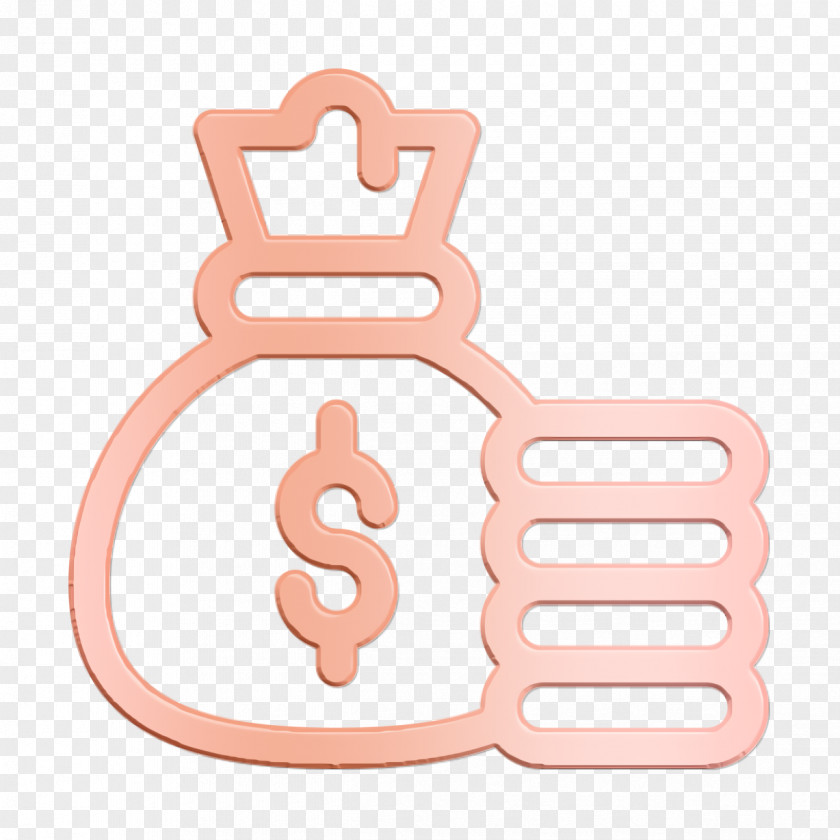 Pink Strategy Icon Money Bag Cost PNG