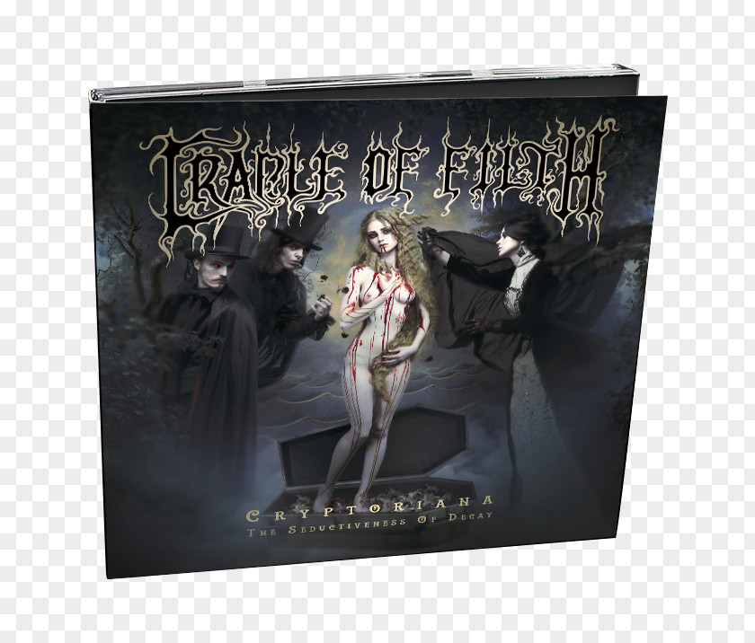 Symphonic Black Metal Cradle Of Filth Cryptoriana – The Seductiveness Decay Album Heartbreak And Seance PNG