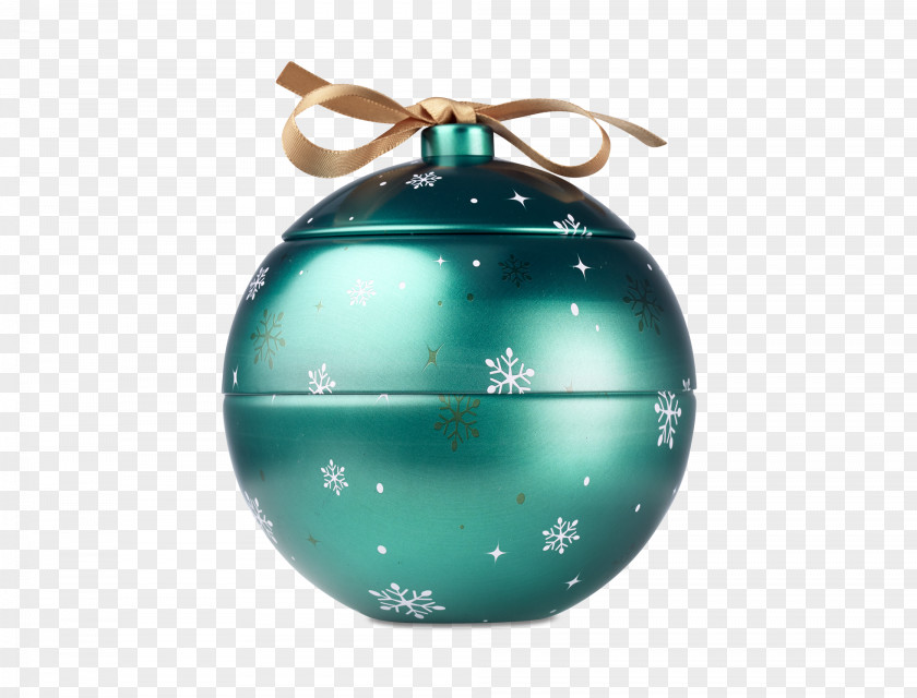 Vip Party Christmas Turquoise Ornament PNG