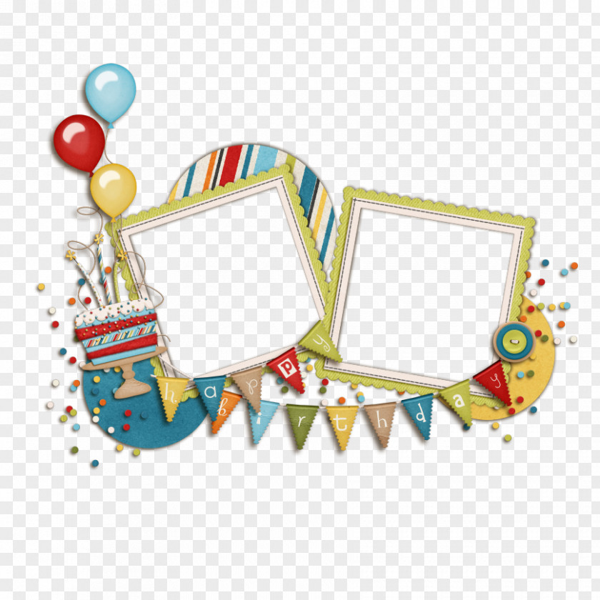 Birthday Picture Frames Photography Clip Art PNG