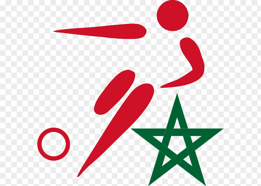 Morocco Flag Of Five-pointed Star PNG