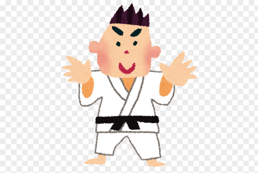 Olympic Judo Black Belt Obi Dan Budō PNG