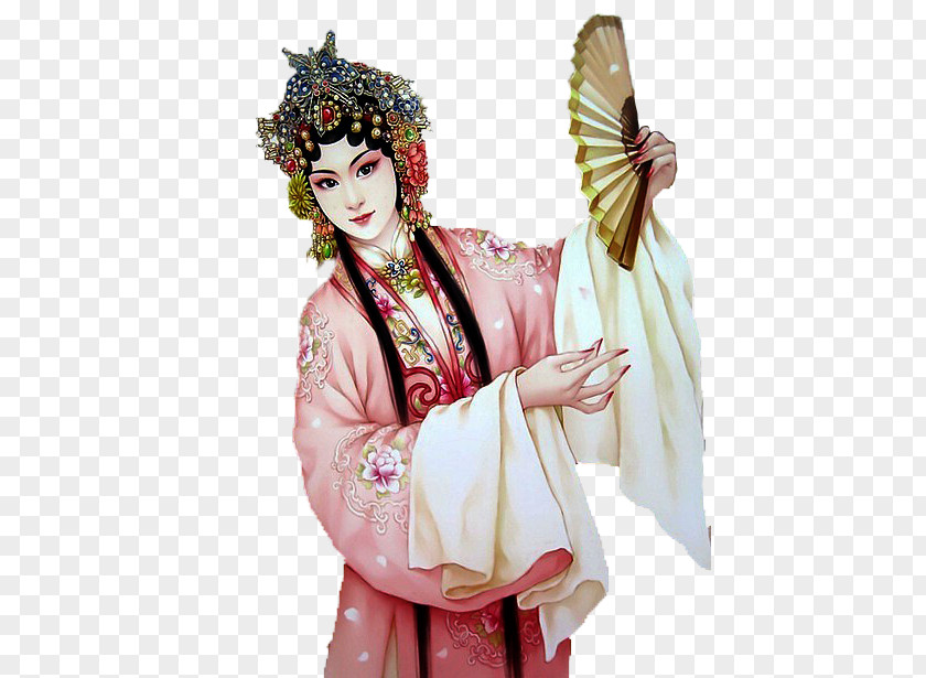 Opera Characters Hefei Wenmingban Jinzhongzi Chinese Peking Drama PNG