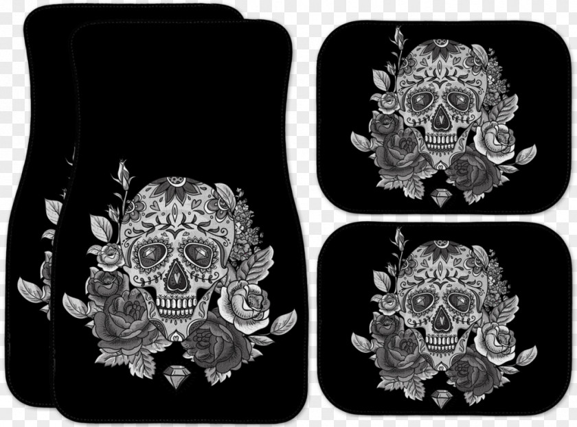 Skull La Calavera Catrina Day Of The Dead Car PNG