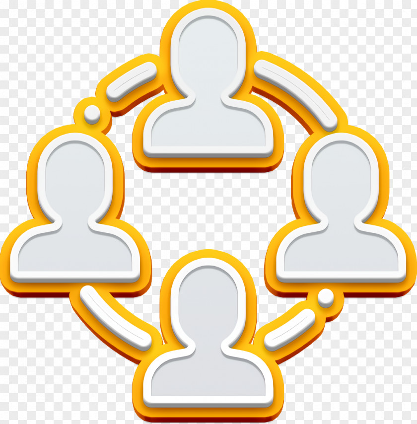 Teamwork Icon Human Relations And Emotions PNG