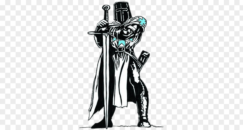 Black And White Knight PNG and Knight, knight illustration clipart PNG