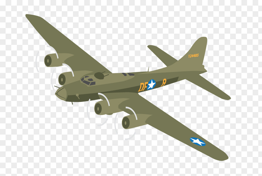 Bomber Boeing B-17 Flying Fortress Heavy Clip Art PNG