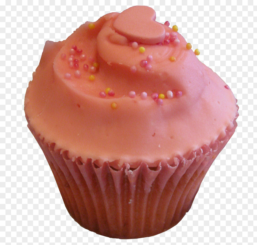 Cake Delicious Cupcakes Buttercream Rendering PNG