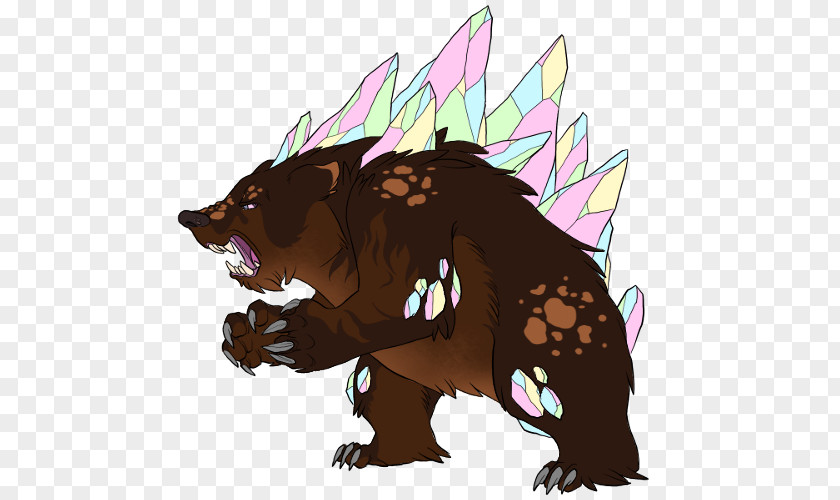 Color Shard Bear Flight Familiar Spirit Clip Art PNG