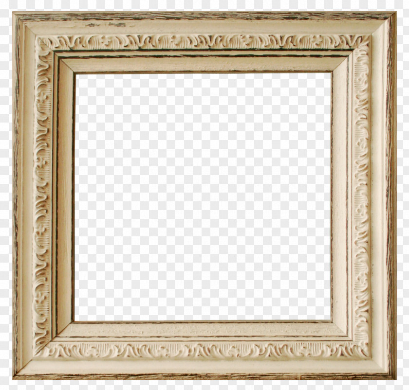 White Frame Picture Frames Wood Photography Wall PNG