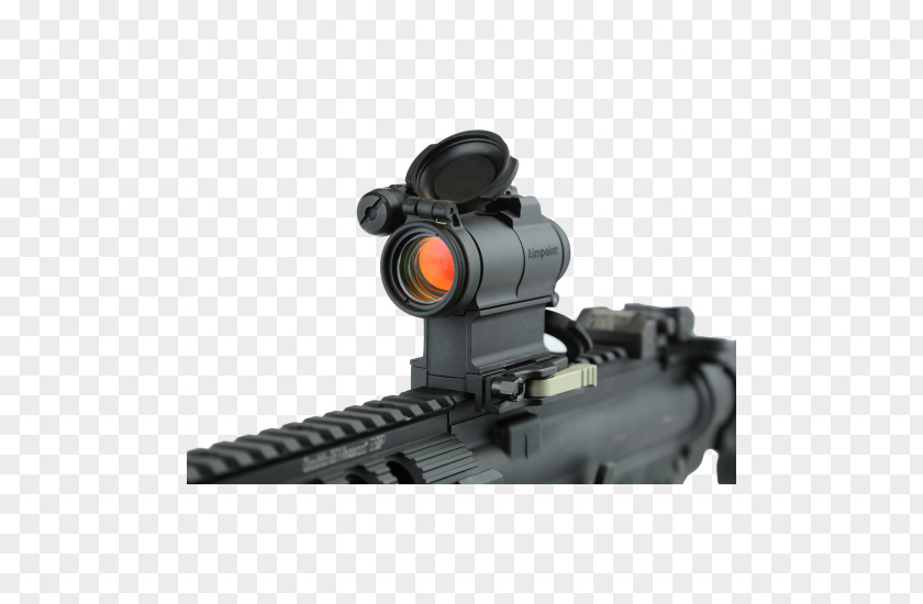 Aimpoint AB CompM4 Reflector Sight Red Dot Firearm PNG