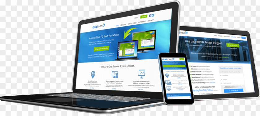 Create Your Free Account Computer Software Remote Desktop Monitors Personal Laptop PNG