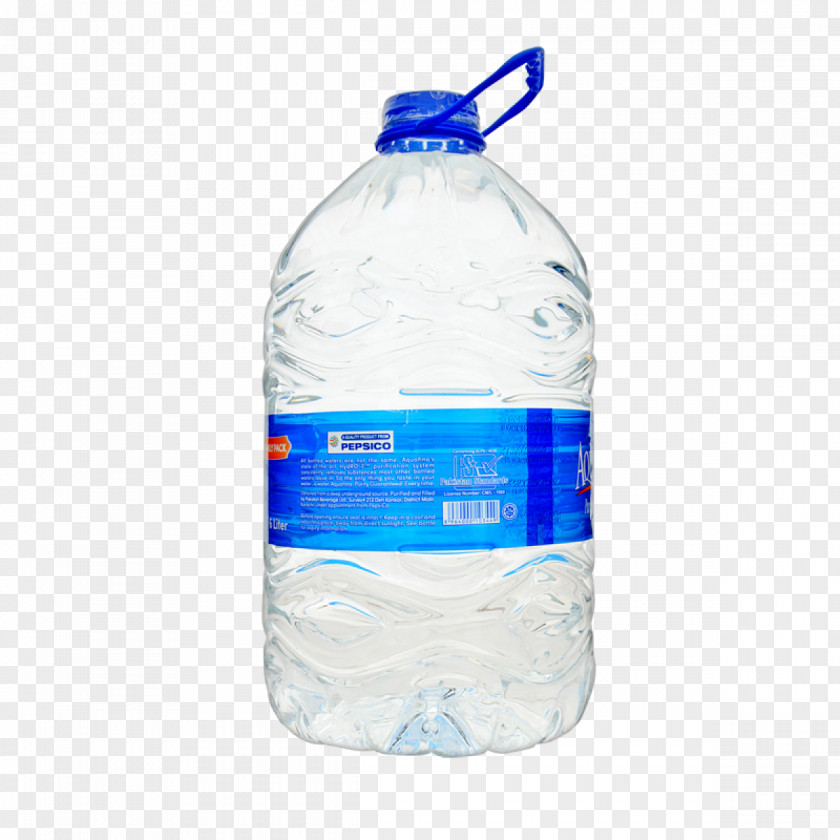 Mineral Water Bottles Bottled Aquafina PNG
