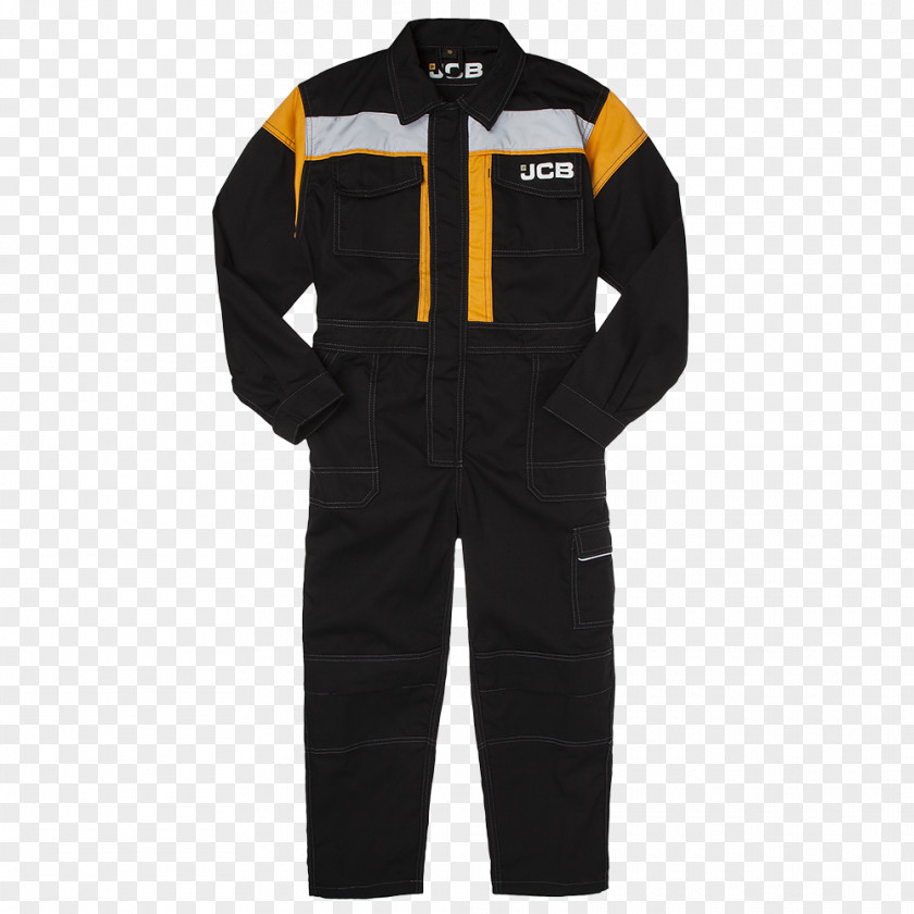 Clothing Material Overall ECI JCB Boilersuit PNG