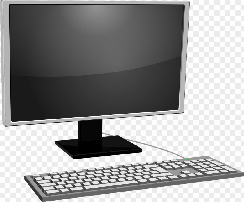 Computer Technology Keyboard Monitor Mouse Hardware Clip Art PNG