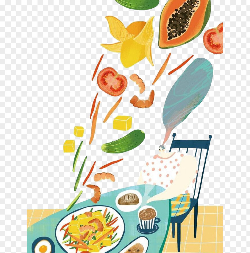 Fruits And Vegetables Vegetable Gourd Illustration PNG