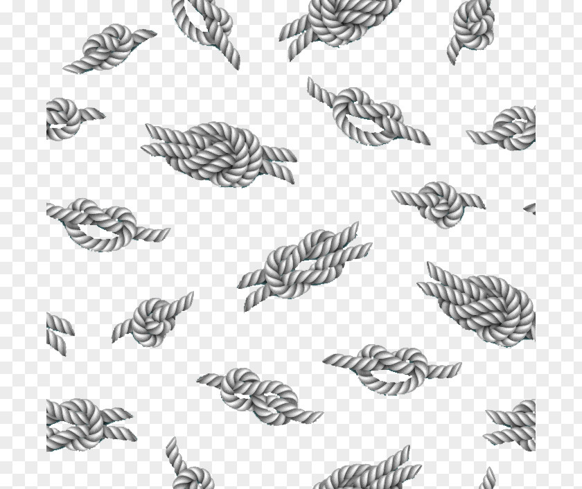 Grey Twine Rope Knot Royalty-free Illustration PNG