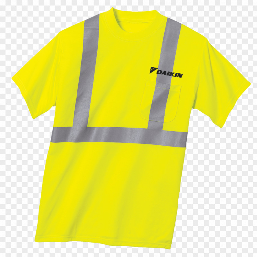 Safe Production Long-sleeved T-shirt High-visibility Clothing PNG
