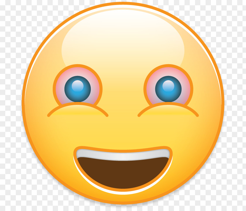 Surprised Comedy Happy Face Emoji PNG