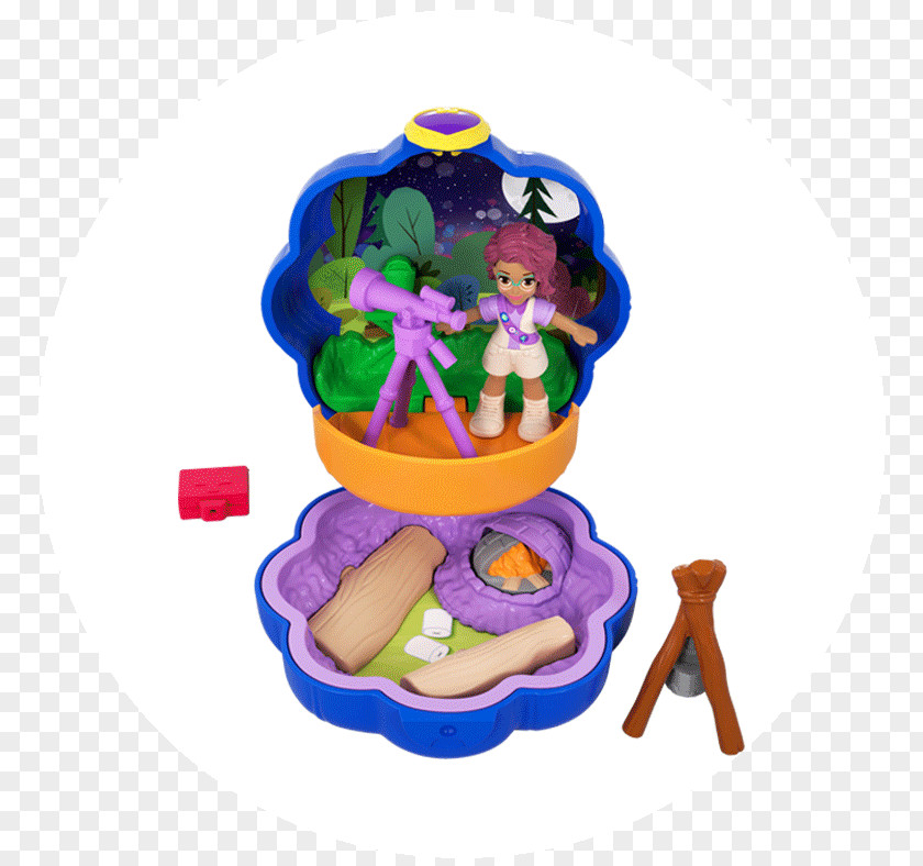Toy Polly Pocket Doll Mattel PNG