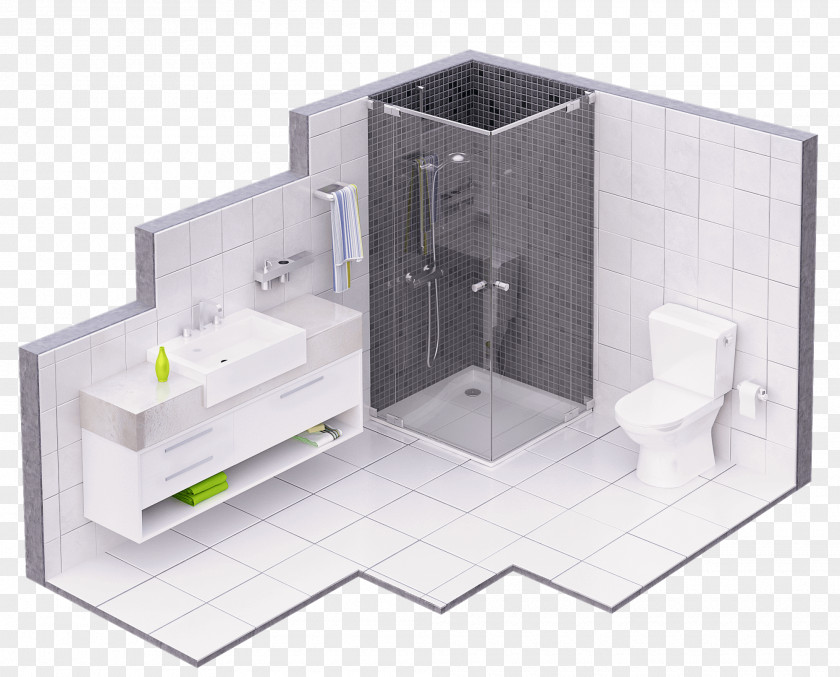 Banheiro Bathroom Water Shower Toilet PNG