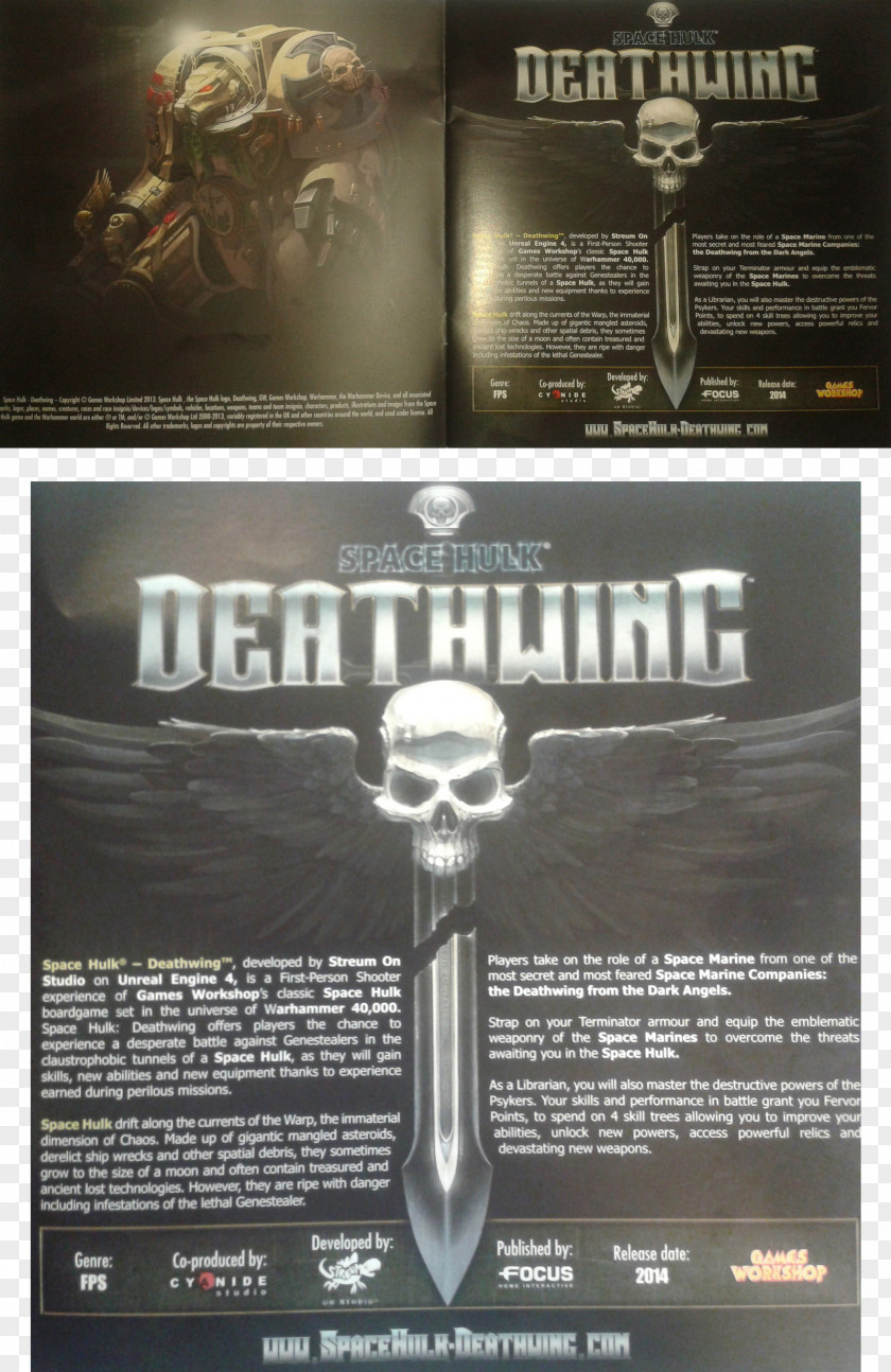 Computer Space Hulk: Deathwing Video Game Personal PNG