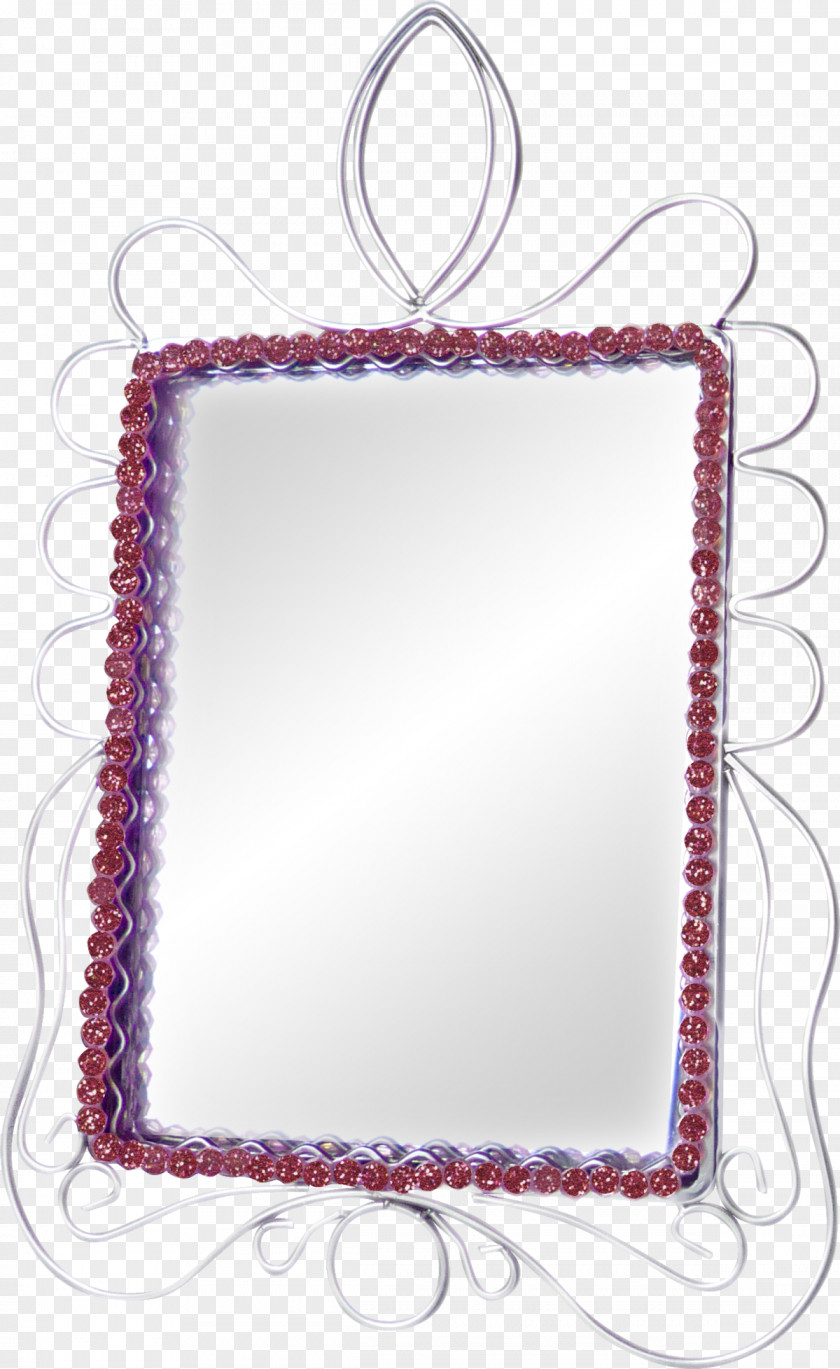 Decorative Jewelry Mirror Frame Jewellery PNG