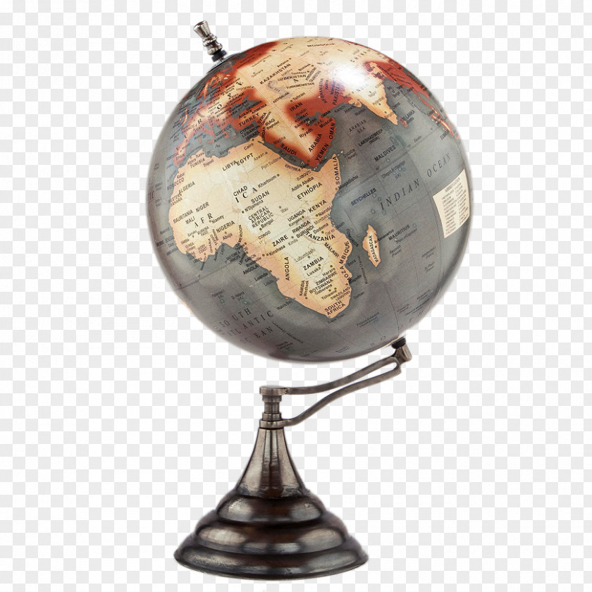Globe Old World Map Earth PNG