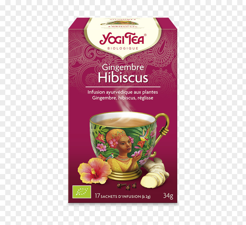 Hibiscus Tea Yogi Green Herbal Rose Hip PNG