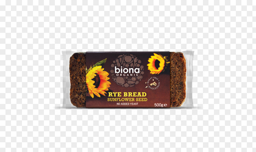Rye Bread Organic Food Pumpernickel Sunflower Seed PNG