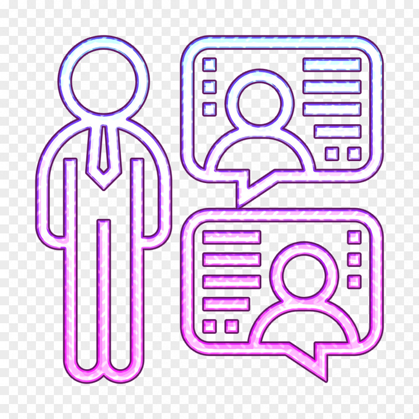 Scrum Process Icon Discuss PNG