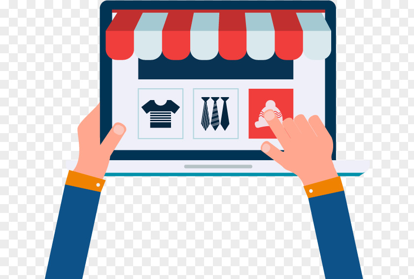 Business Online Shopping E-commerce Cart Software And Offline Internet PNG