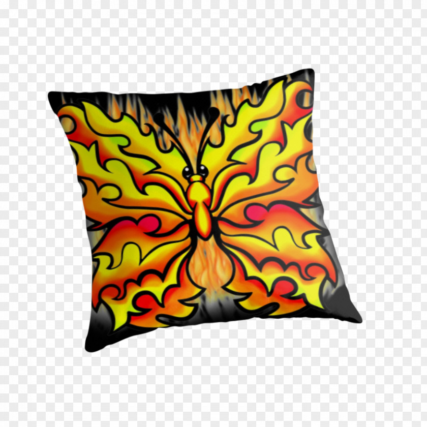 Butterfly Aestheticism Monarch Throw Pillows Cushion PNG