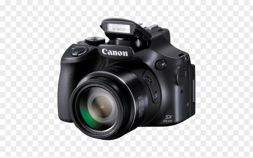 Camera Canon PowerShot SX60 HS SX510 Zoom Lens PNG