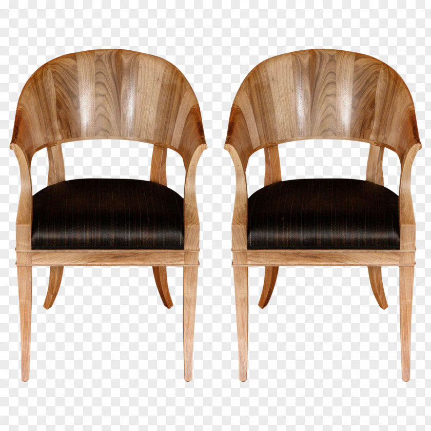 Chair Table Art Deco Furniture Wood PNG