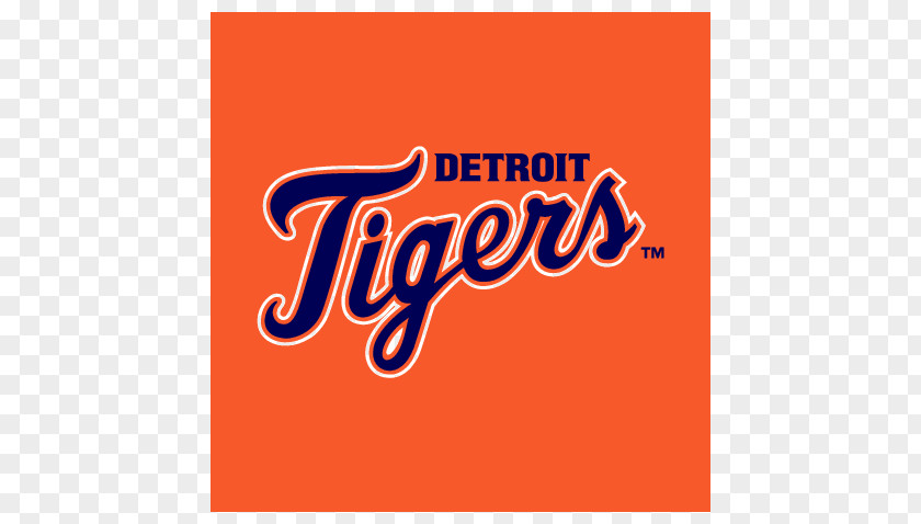 Detroit Tigers Vector Logo MLB T-shirt Majestic Athletic PNG