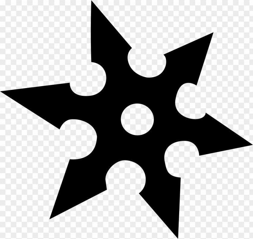 Ninja Star Shuriken Ninjutsu Clip Art Image PNG