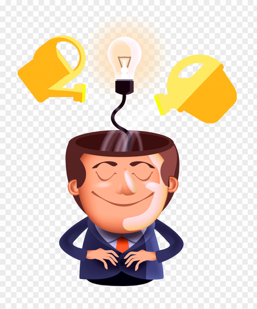 Animated Brain Creativity Vector Graphics Clip Art Image PNG