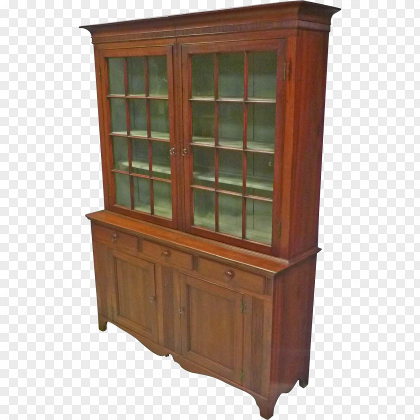 Antique Pennsylvania Cupboard Furniture Bookcase PNG