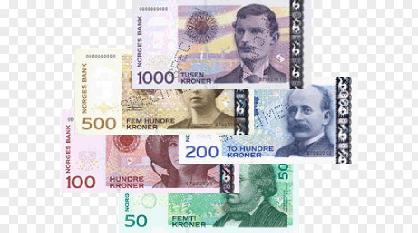 Banknote Norway Banknotes Of The Norwegian Krone Currency Swedish Krona PNG