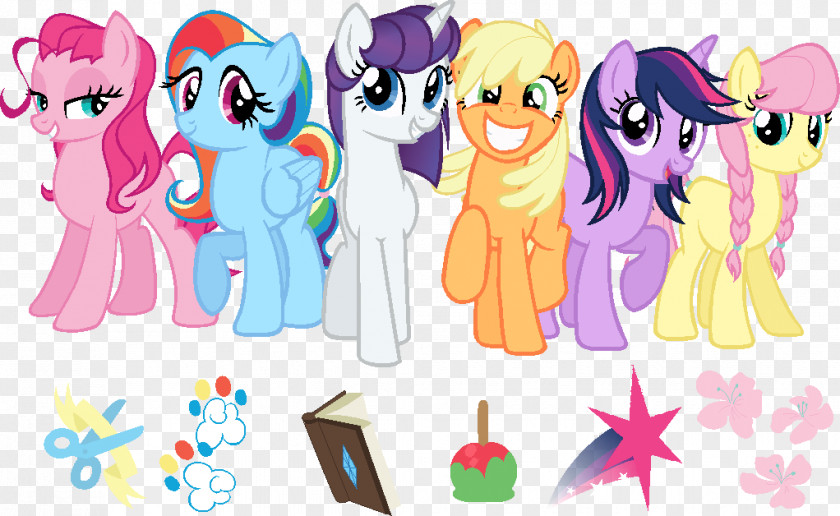 STAR DUST Twilight Sparkle Pinkie Pie Rarity Rainbow Dash Applejack PNG