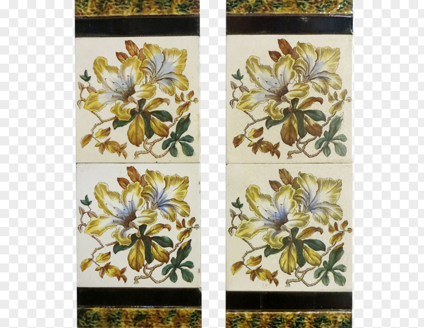 Victorian Floral Design Pattern PNG
