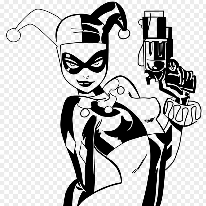 Harley Quinn Joker Poison Ivy Batman Comics PNG