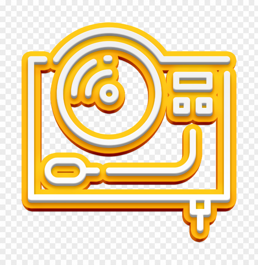 Party Icon Vinyl Player Turntable PNG