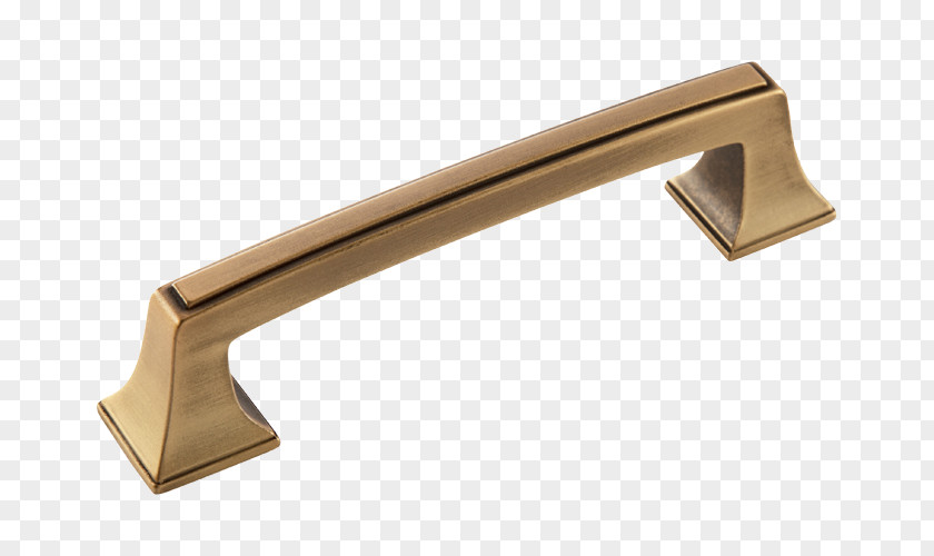 Brass Drawer Pull Bronze Cabinetry Handle PNG