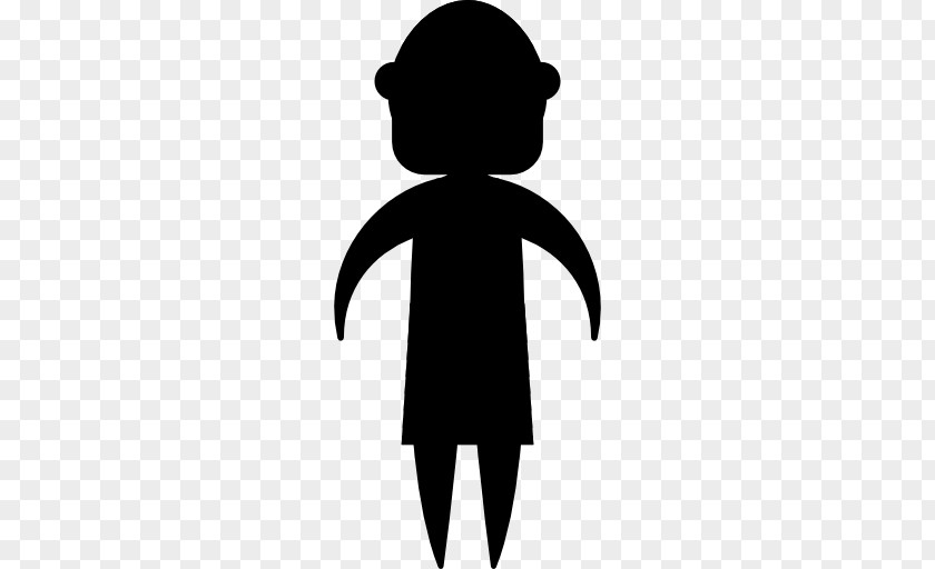 Clip Art Character Silhouette Fiction Black M PNG