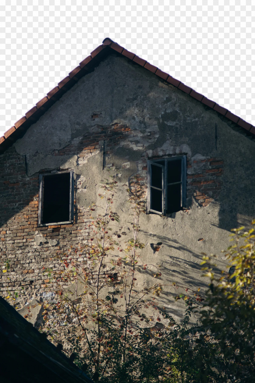 House Window Roof Siding Façade PNG