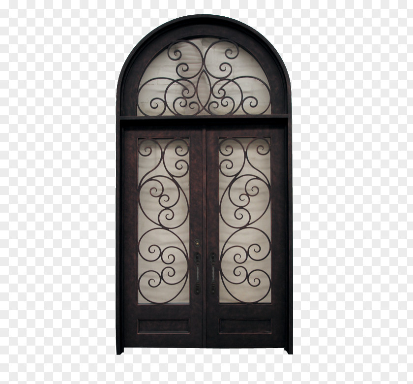 Iron Window Sidelight Door Transom PNG